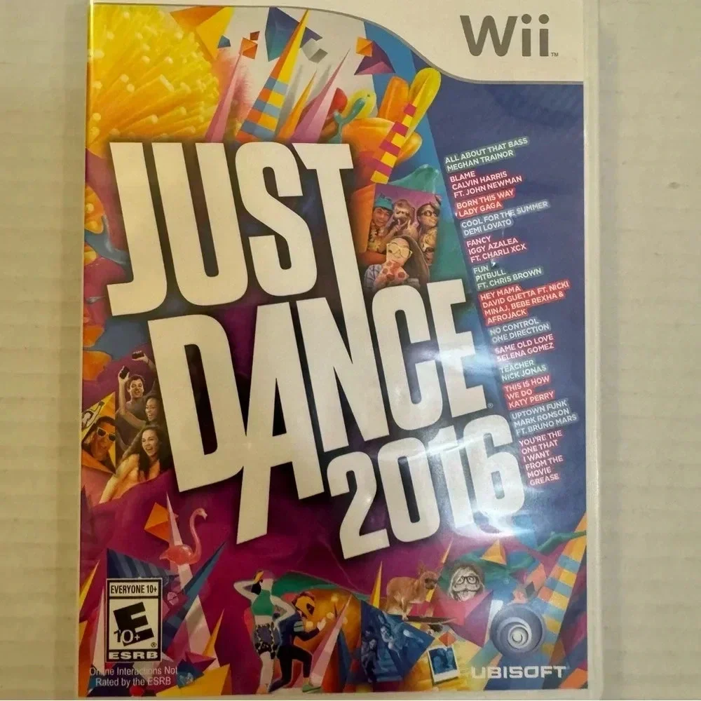 Just Dance 2016 (Nintendo Wii, 2015)-No manual